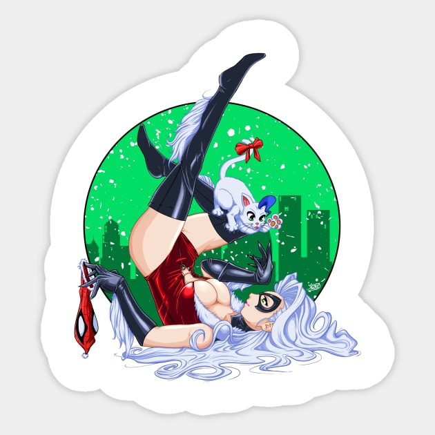 Festive Felicias Sticker by Spider_Menace